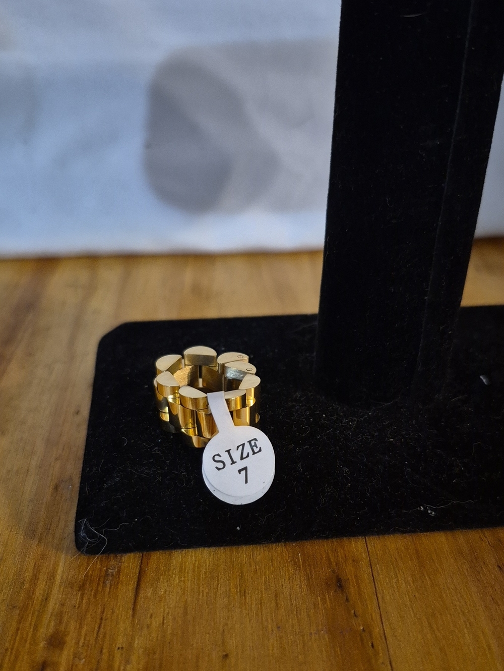 Plunder Gold Chunky Link Ring